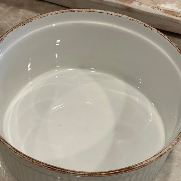 Apilco France Soufflé baking dish 7-3/4” - Picture 11 of 11